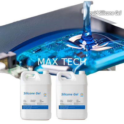 6605 Isolation électrique à haute température Boîte de raccordement de câble imperméable bleu/ clair gel de silicone