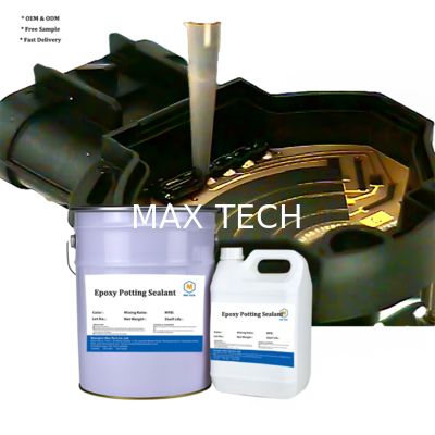Deux composants Haute conductivité thermique Epoxy potting du composant électronique