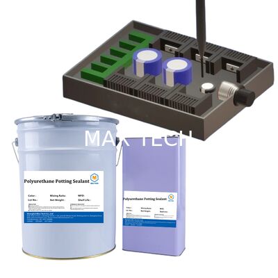 High Performance Optically Transparent Optically clear Waterproof Polyurethane Potting for Electronics